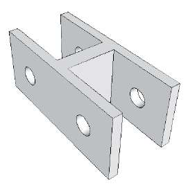 ETRCBM44 — Étrier en C 44" intérieur