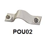 POU02 — Attache pour tube 2"